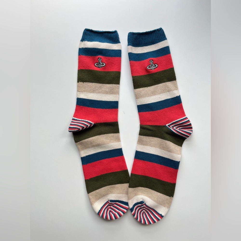Vivienne Westwood Colorful Striped Socks